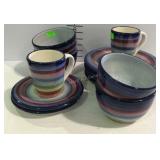 12-pcs Colormate "Rotunda" dinnerware