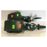 2 Outdoor electric timer outlet stakes