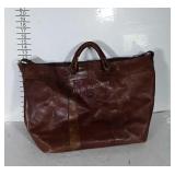 Nice Leather Carry All Bag, big at about 24x16"