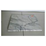 Marble cutting board. 20"×16".