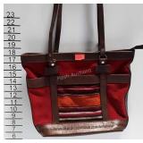 Western-style Suede & Leather shoulder bag