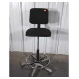 High Stool, portable adjustable height drafting
