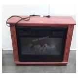 Heat Surge Movable Electric Heater, Fireplace