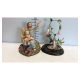 Homco porcelain decor figures - 1 religious theme,