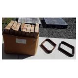 Box of pool triangles