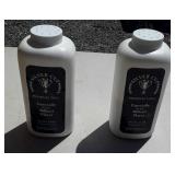 Box of 12 bottles of premium talcom powder for