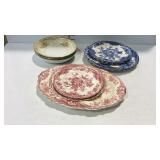 China - Crown Ducal "Bristol" transfer ware, and