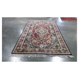 Rug. Wool pile Area Rug, 5x8ft used but in nice