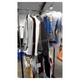 Large group of clothing: tennis skirts and