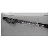 Golf Clubs. 7 total, DX Tommy, Macgregor