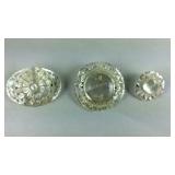 Three brooches, one does has some damage