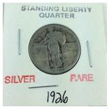 1926 standing liberty quarter