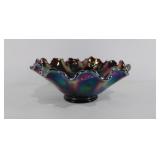 Fenton glass bowl