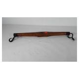 Wooden single tree yoke