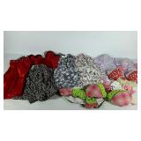 Sleepwear, bras, panties, sizes are large/xl,
