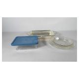 Pyrex, includes casserole dish, storage plus