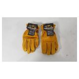 Two pairs of Wells Lamont meduim leather gloves
