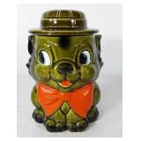 Cat cookie jar, 9.5"