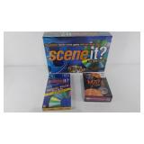 Games, Scene It, the DVS game and Sequel Pack,