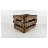 Wooden National Fruit crate, Winchester VA, 18" ×