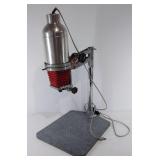 Photography enlarger, powers on