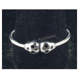 Sterling silver size 12 skull ring