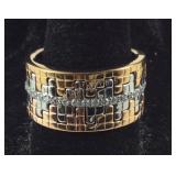 Size 9 three stackable simulated diamond rings