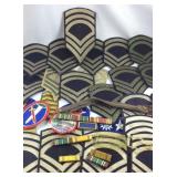 Military patches and pins