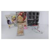 Baking items, muffin pan, jelly roll pan, cake