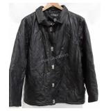 Dialogue genuine leather jacket with tags, size