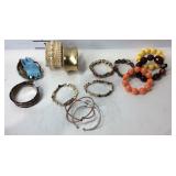 Costume jewelry, all bracelets