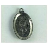 Sterling Silver Miraculous Pendant or Charm, 5.4