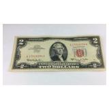 1963A $2 Red Seal Note