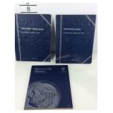 Mercury and Roosevelt Dime collector books all