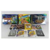 Games, Trivial Pursuit, Splash Tangle, super
