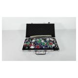 Case full of poker chips, Seller code 36