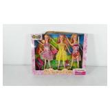 Princess collection fashion dolls, set of three