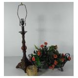 Home decor, includes lamp, 27.5", everlasting