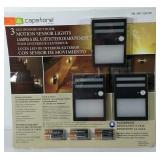 Capstone 3 LED indoor/outdoor motion sensor
