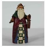 Jim Shore Santa ornament,  stands 6" tall