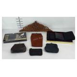 Wallets, coin pouches, and key holder