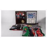 Petty and Labonte NASCAR, flags and pictures,