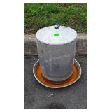 Galvanized Water Chicken Waterer