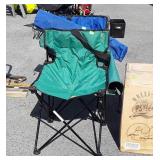 Two Folding Camping type Chairs, need cleaned