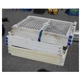 Three poly Accordion Style Pet Pens,