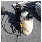 3 Poly Tank Sprayers, used non-tested by Hash