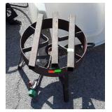Propane Burner with leg extensions