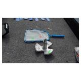 15lbs Anchor China Steel, plus pool skim net head