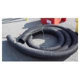 Section of black Drain Pipe