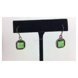 Sterling silver and turquoise earrings